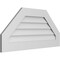 Ekena Millwork Octagonal Top Surface Mount PVC Gable Vent w/ 3-1/2"W x 1"P Standard Frame, 38"W x 18"H GVPOT38X1801SN - alternate 5